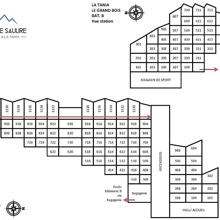 Confortable 2 Pieces Skis Aux Pieds Pres Des Commerces - Fr-1-182a-6 Διαμέρισμα