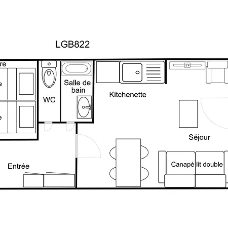Confortable 2 Pieces Skis Aux Pieds Pres Des Commerces - Fr-1-182a-6