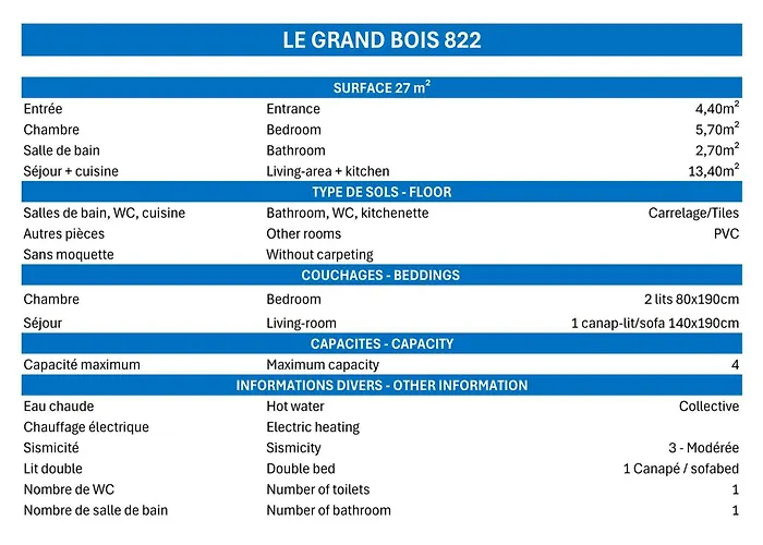 Confortable 2 Pieces Skis Aux Pieds Pres Des Commerces - Fr-1-182a-6 Lejlighed *